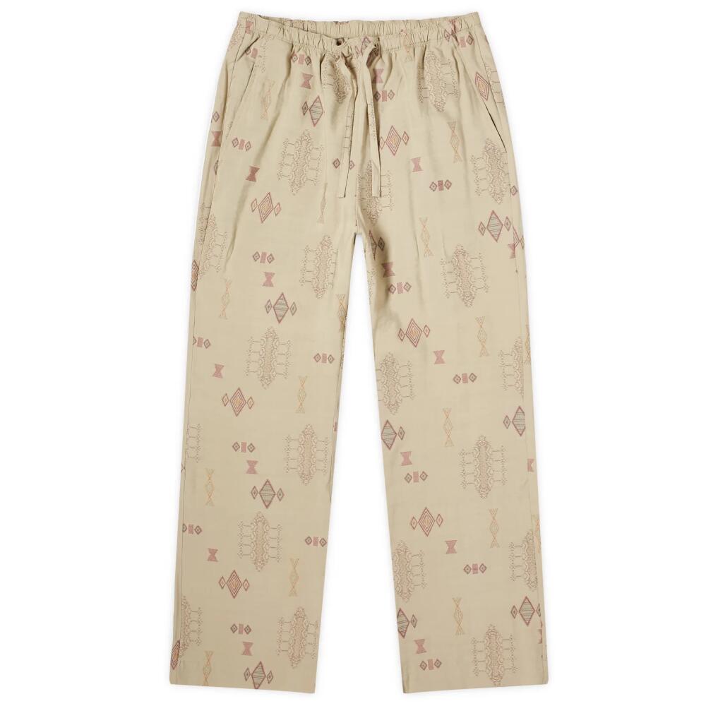 Needles Women's String Easy Pant in Beige Cover