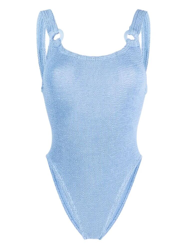 Hunza G Domino swimsuit - Blue Cover