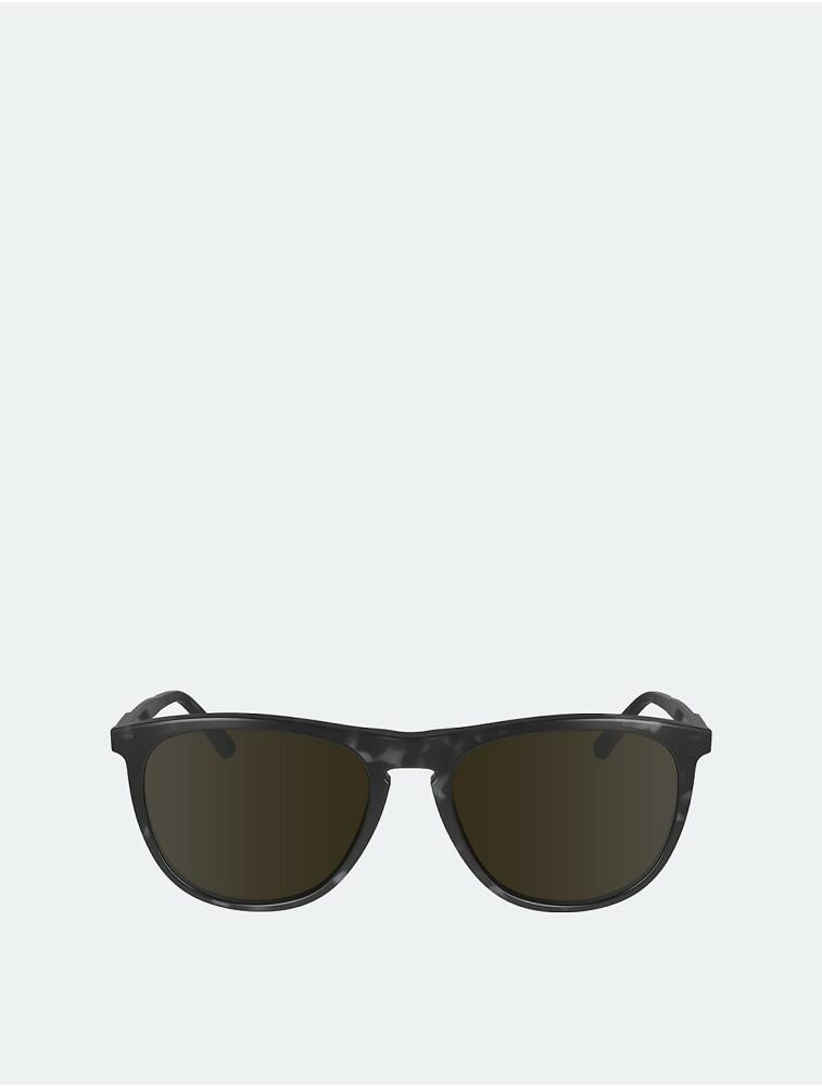 Calvin Klein Women's Aviator Acetate Sunglasses - Black Cover