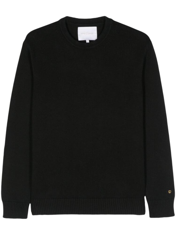 SEVEN GAUGE organic cotton jumper - Black Cover