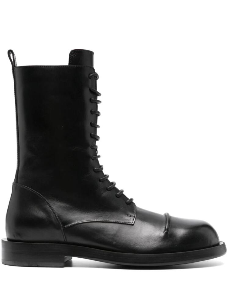 Ann Demeulemeester Gillian combat boots - Black Cover