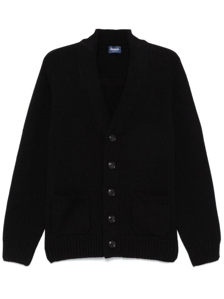 Drumohr merino wool cardigan - Black Cover