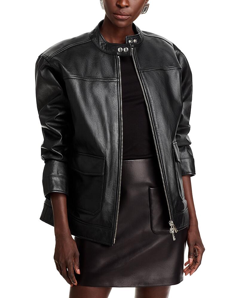 Anine Bing Henry Leather Jacket Cover