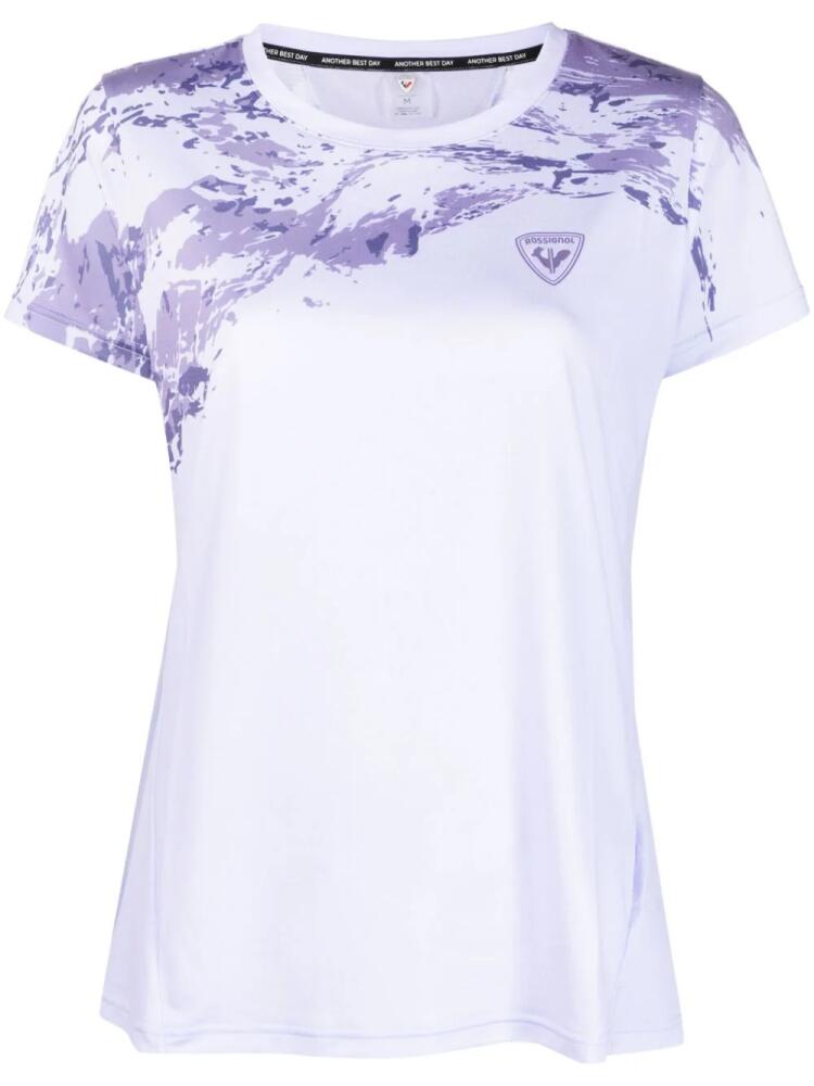 Rossignol performance T-shirt - Purple Cover