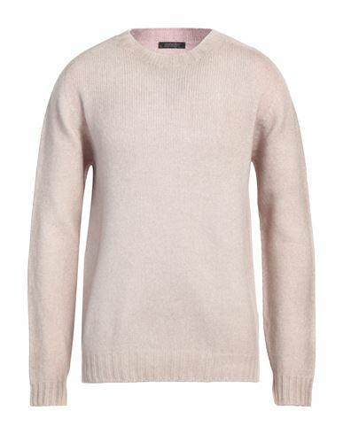 Aragona Man Sweater Beige Wool, Cashmere Cover