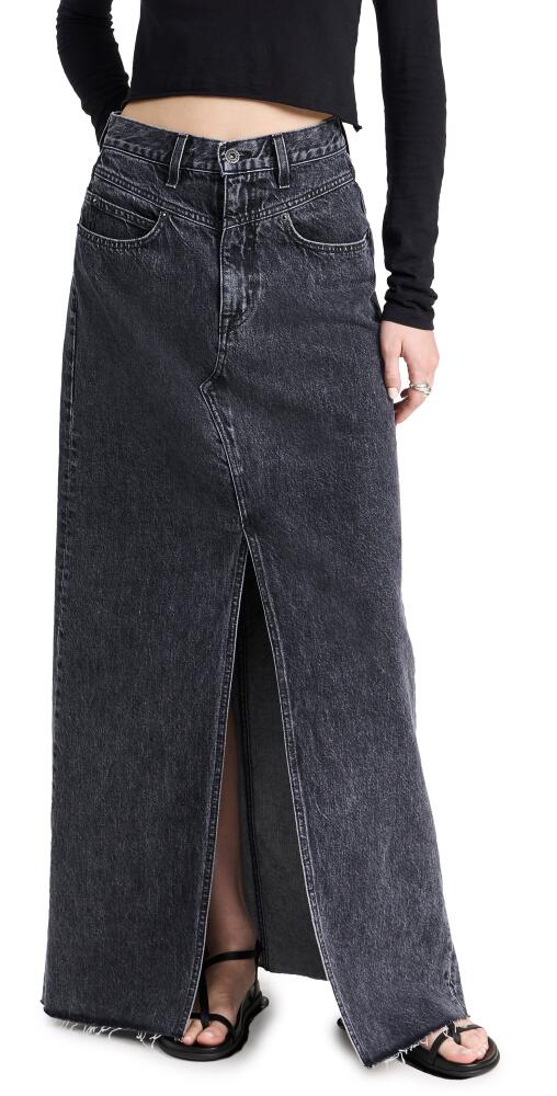 SLVRLAKE Dallas Double Yoke Maxi Skirt Last Stand Last Stand Cover