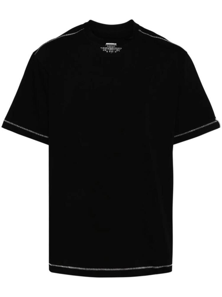 Ader Error logo-print cotton t-shirt - Black Cover