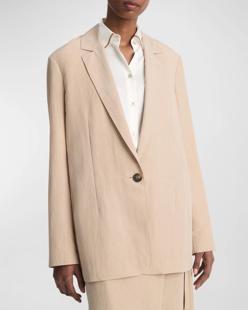 Vince Relaxed Textured Blazer Cover