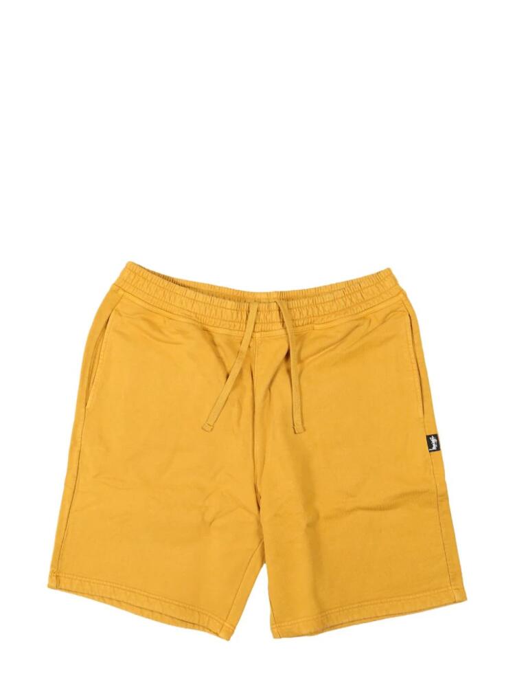 Stüssy jersey track shorts - Yellow Cover