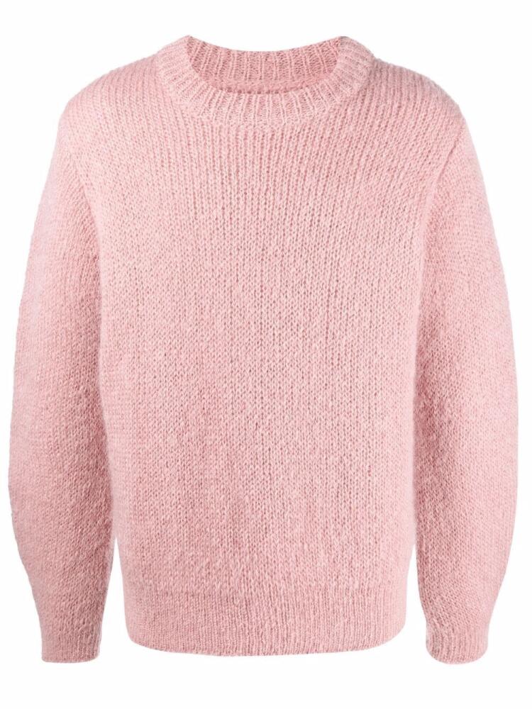 Jil Sander chunky knit crewneck jumper - Pink Cover