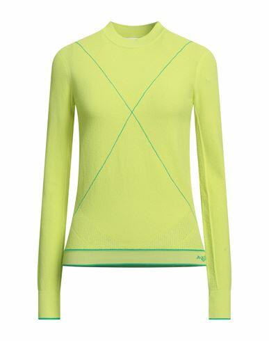 Bottega Veneta Woman Sweater Acid green Viscose, Polyester, Polyamide, Elastane Cover