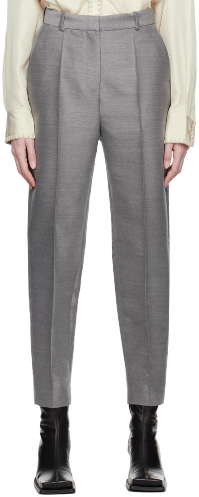 TOTEME Gray Evening Trousers Cover