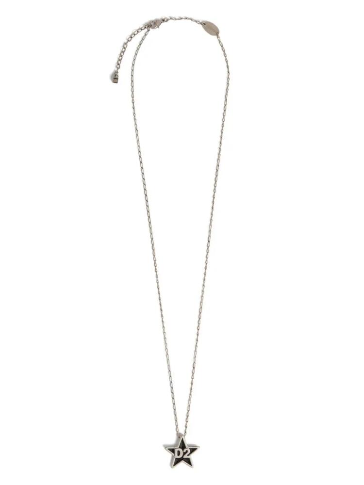 DSQUARED2 logo-pendant necklace - Silver Cover