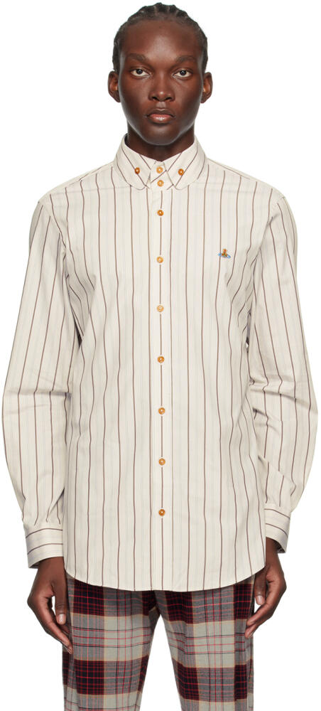 Vivienne Westwood Beige 2 Button Krall Shirt Cover