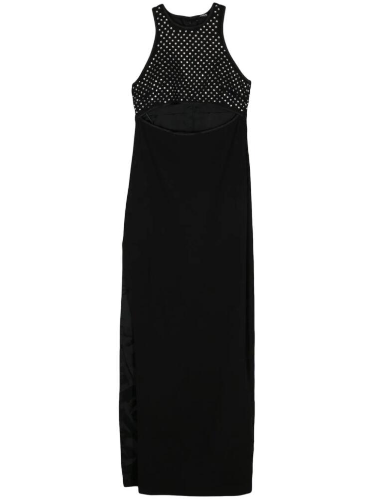 Amen rhinestone-embellished cut-out dress - Black Cover