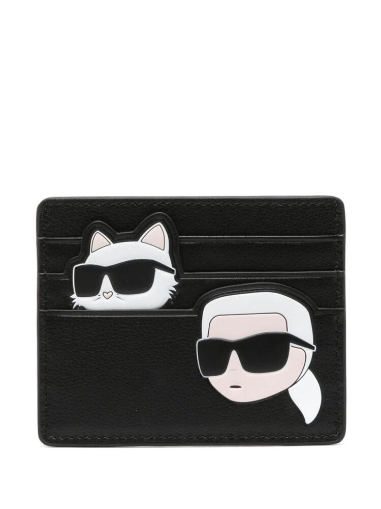 Karl Lagerfeld K/Ikonik card holder - Black Cover