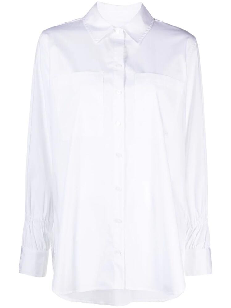 DKNY spread-collar button-up shirt - White Cover