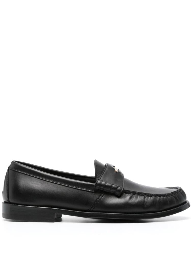 RHUDE penny-slot leather loafers - Black Cover