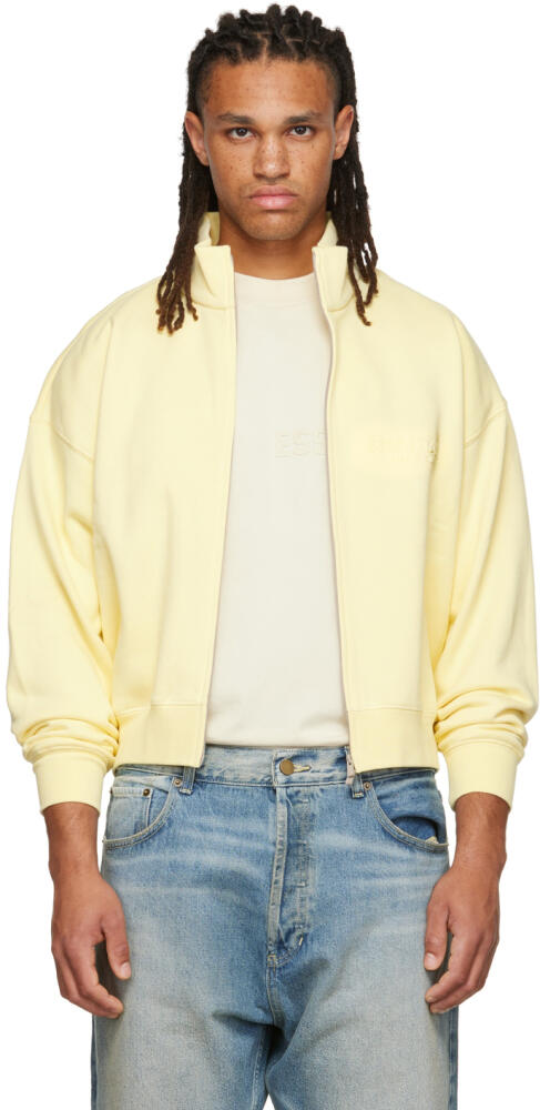 Fear of God ESSENTIALS Yellow Full Zip Jacket Cover