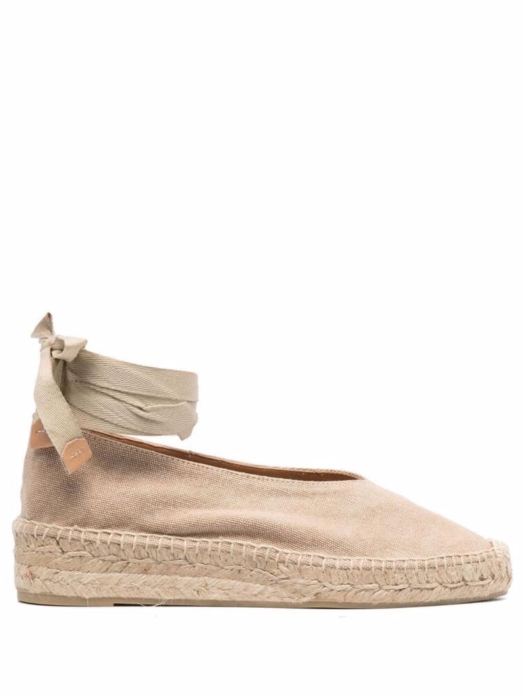 Castañer lace-up espadrilles - Neutrals Cover