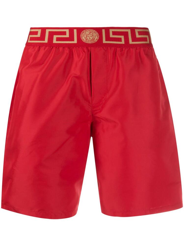 Versace Greca Border swim shorts - Red Cover