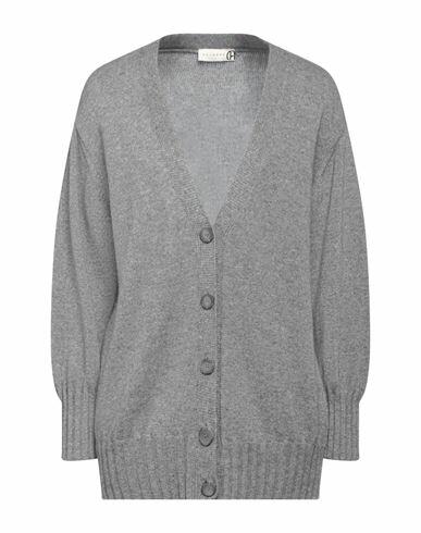 Haveone Woman Cardigan Grey Polyamide, Wool, Viscose, Cashmere Cover