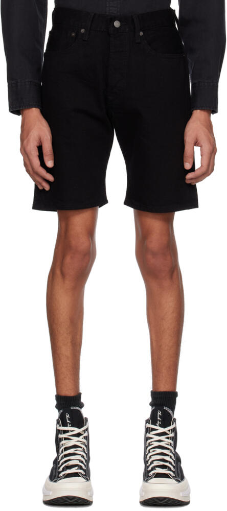 Levi's Black 501 Shorts Cover