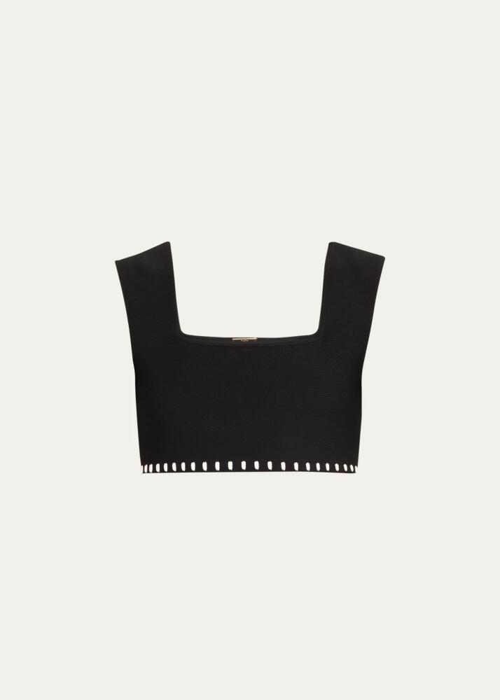 Alexis Kesa Knit Crop Top Cover