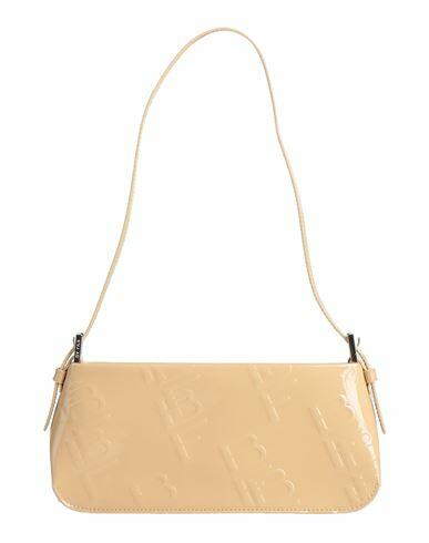 By Far Woman Shoulder bag Beige Cowhide Cover