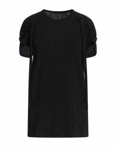 Yohji Yamamoto Woman T-shirt Black Cotton Cover