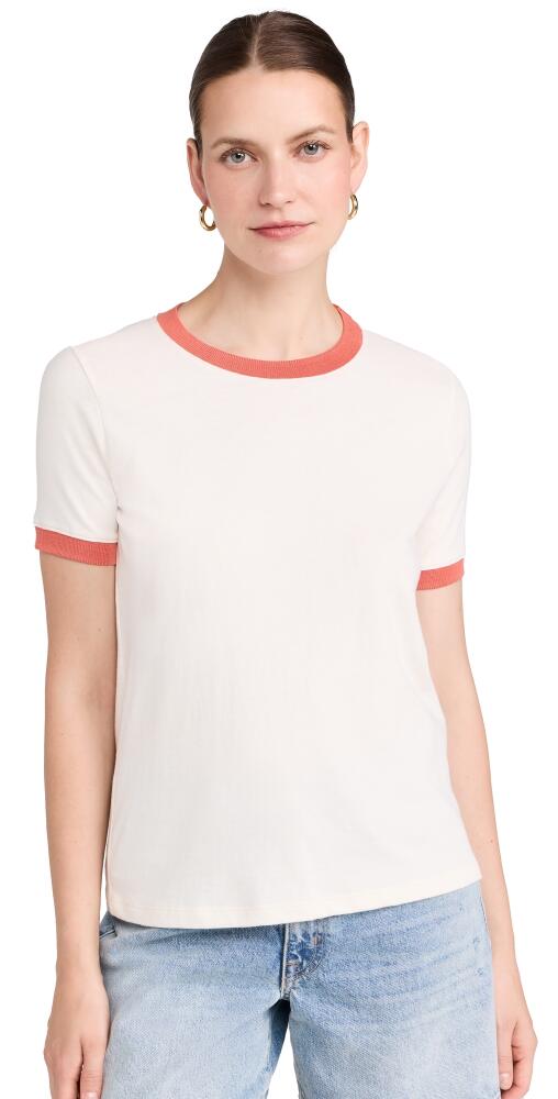 ASKK NY Classic Ringer Tee Cream/Red Cover