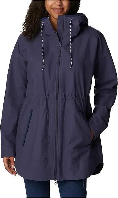 Columbia Sage Lake Long Lined Jacket (Nocturnal) Women's Clothing Cover