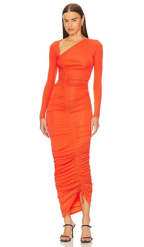 Michael Costello x REVOLVE Kylee Midi Dress in Red Cover