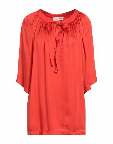 Brand Unique Woman Top Coral Viscose Cover