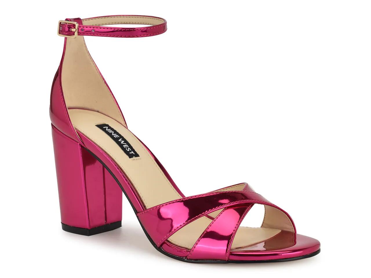 Nine West Saile Sandal | Women's | Fuchsia Cover