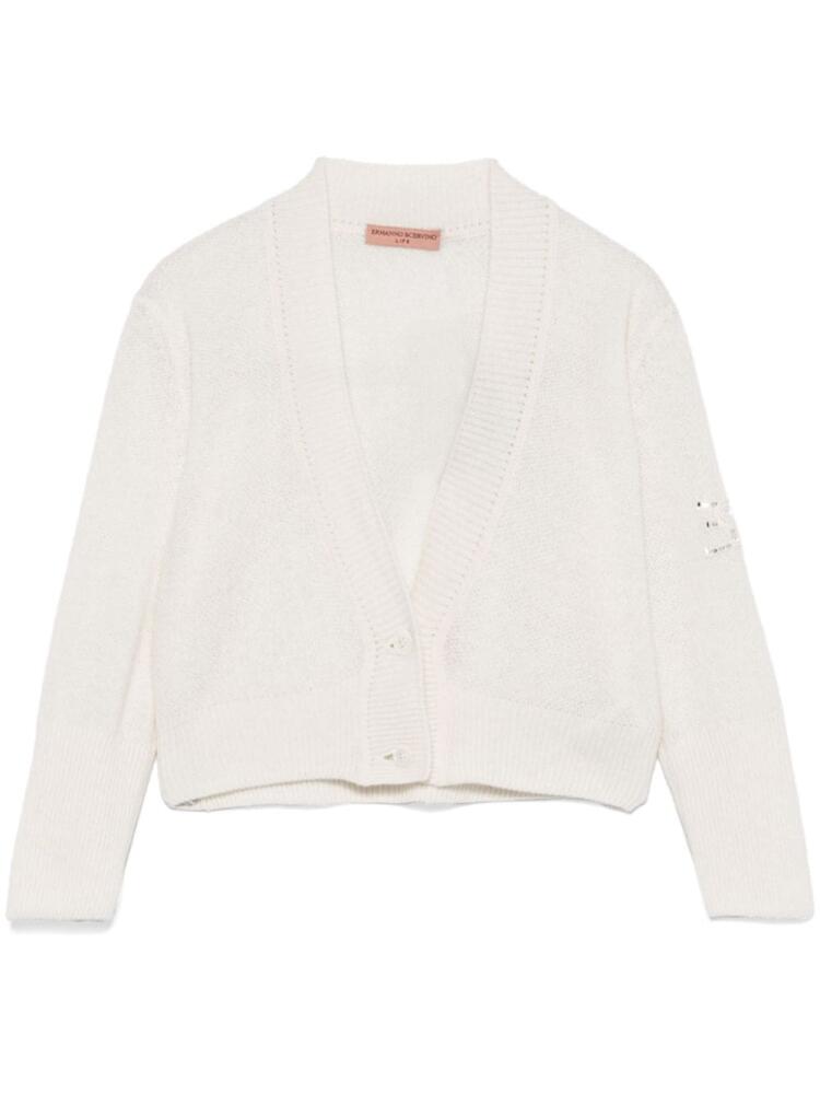 Ermanno Scervino cropped cardigan - Neutrals Cover