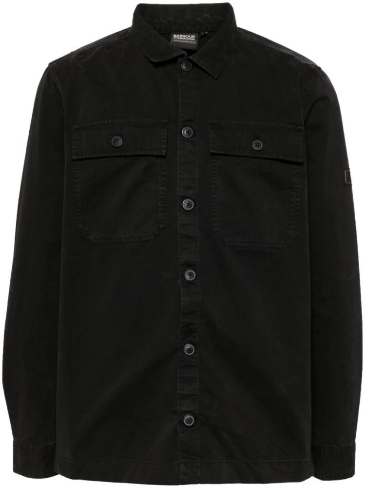 Barbour International Arlo overshirt - Black Cover