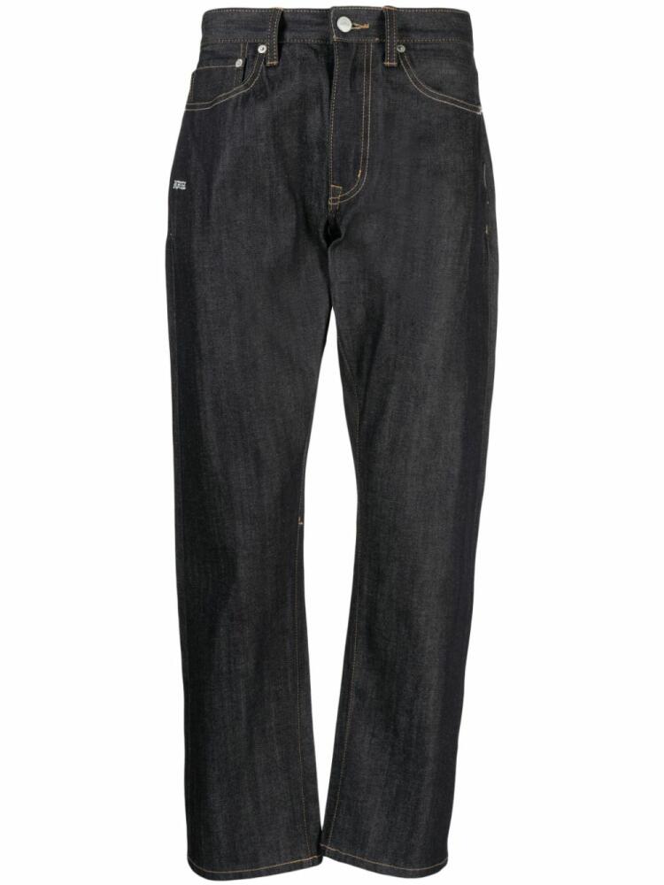 izzue mid-rise wide-leg jeans - Black Cover