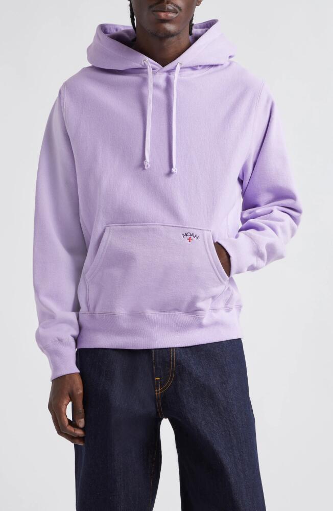 Noah Classic Cotton Fleece Hoodie in Lilac Breeze Cover