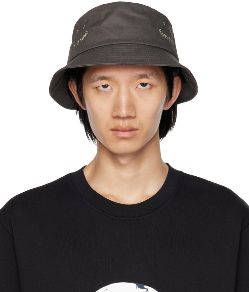 PS by Paul Smith Gray Happy Hat Cover