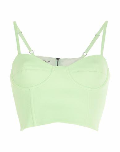 Patrizia Pepe Sera Woman Top Light green Acetate, Viscose Cover