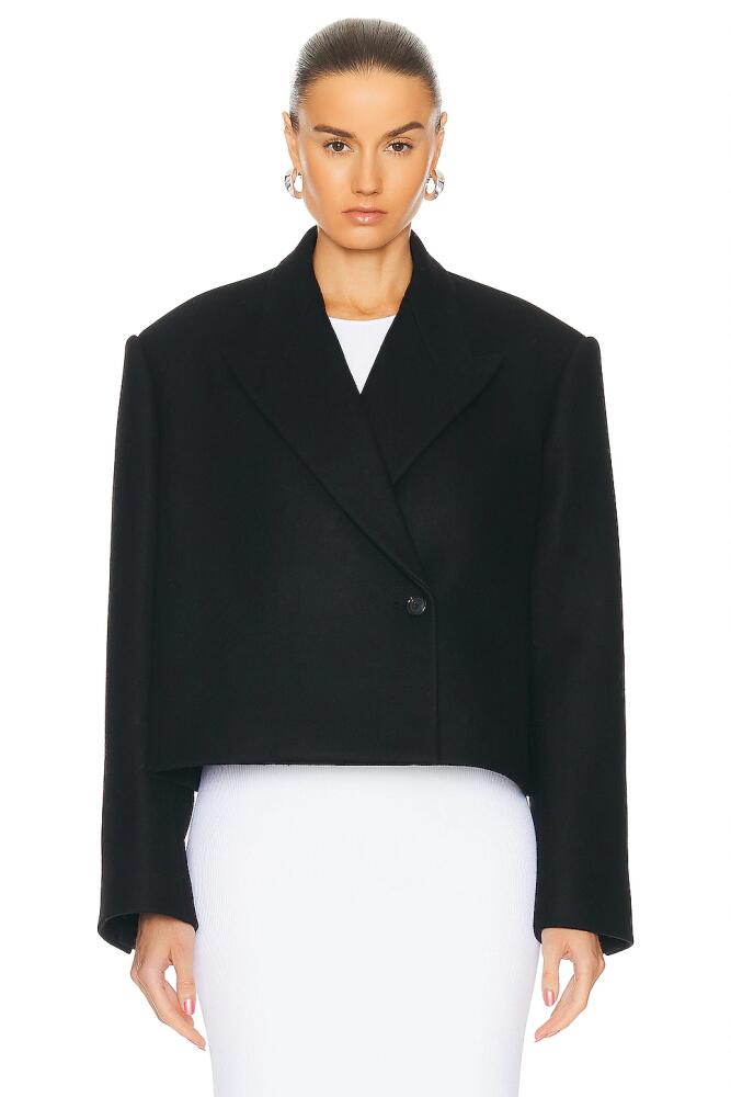 KHAITE Raymond Jacket in Black Cover