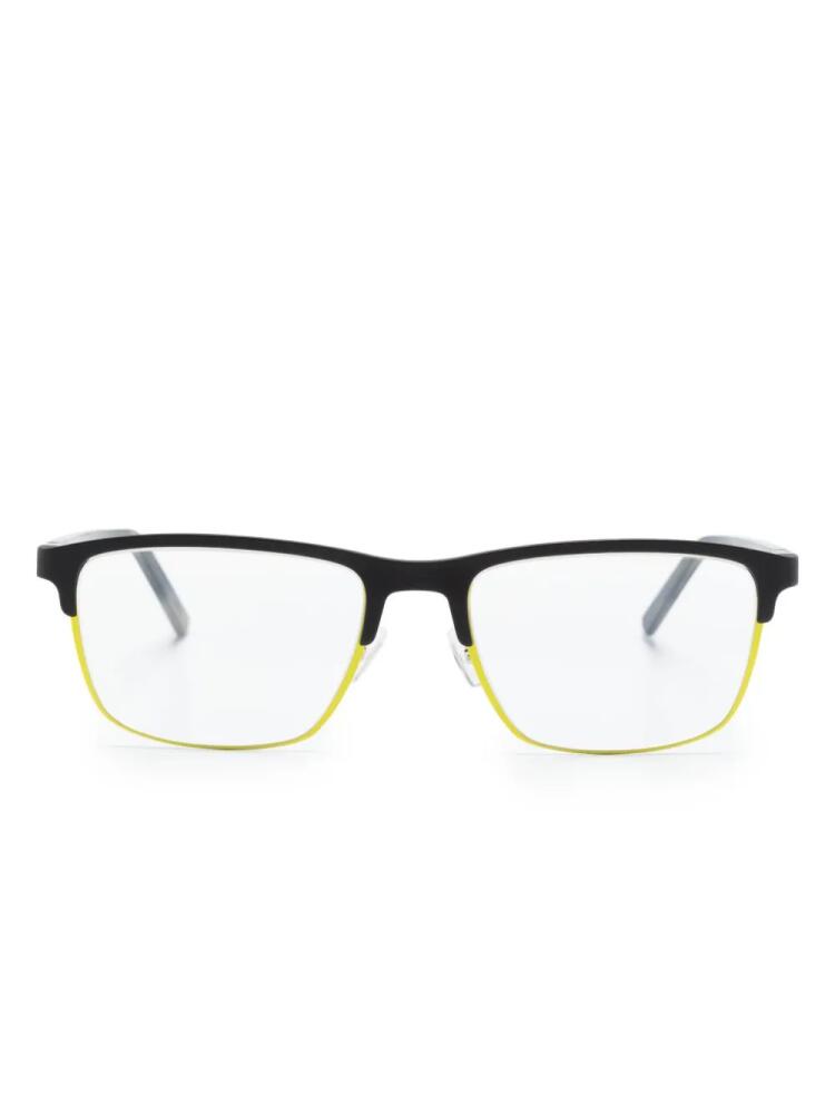 Face À Face Scott 5 rectangle-frame glasses - Black Cover