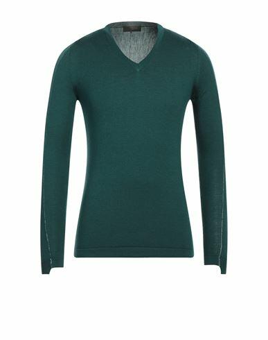 Lucques Man Sweater Deep jade Wool Cover