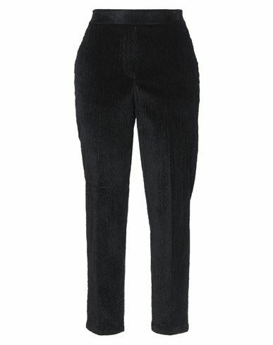 Momoní Woman Pants Black Cotton, Modal, Elastane Cover