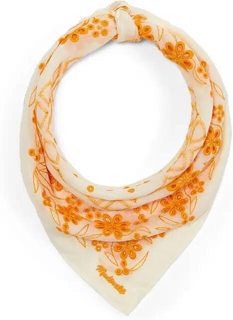 Madewell Eyelet Bandana (Guilded Sunrise) Scarves Cover