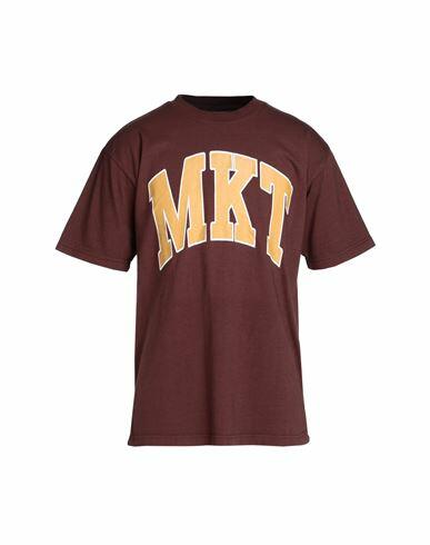 Market Mkt Arc T-shirt Man T-shirt Brown Cotton Cover