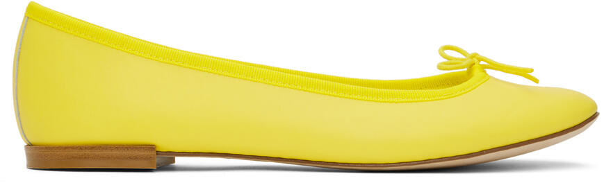 Repetto Yellow Cendrillon Ballerina Flats Cover