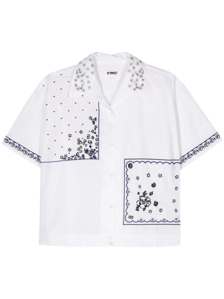 YMC Wanda cotton shirt - White Cover