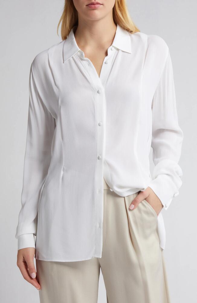 RUE SOPHIE Gisele Button-Up Shirt in Off White Cover